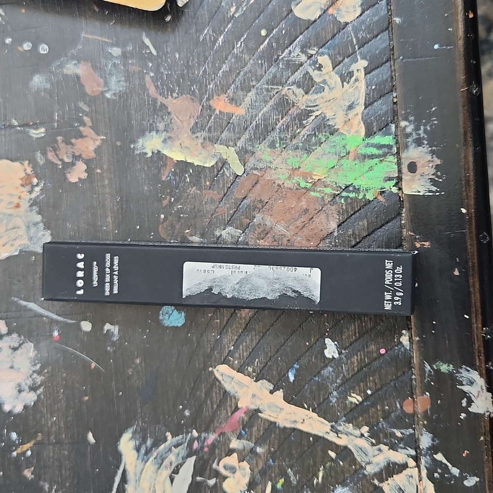 Lorac unzipped sheer silk lip gloss Bare
